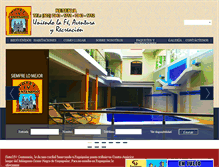 Tablet Screenshot of ivcentenariohotel.com